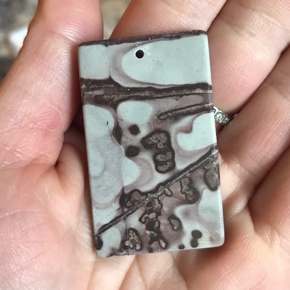 Anethyst Jasper Agate Lapis Gem Pendant Lot - Picture 4 of 12